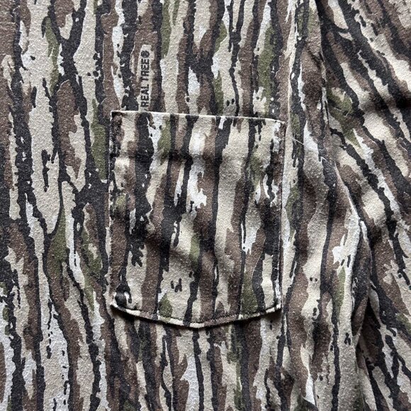vintage made in usa real tree camo longsleeve - Picture 2 of 4